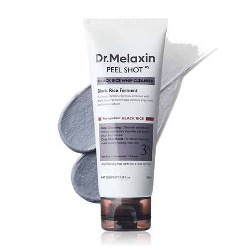Celice Dr Melaxin Black Rice Whip Cleanser